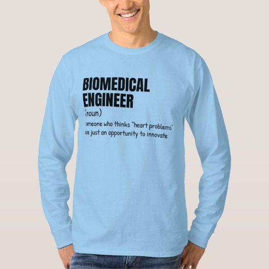 Biomedical Engineering Student Definition Tee Tシャツ (正面)
