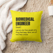 Biomedical Scientist Definition Pillow クッション (ブランケット)