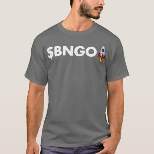 BioNanoゲノミクス月にBNGOをストック Tシャツ