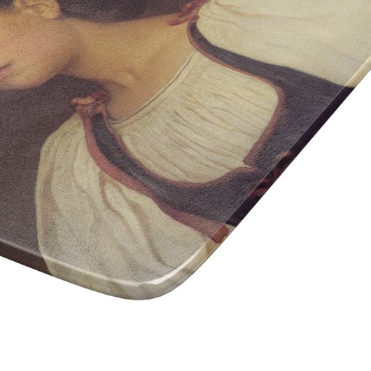 Biondina (by Frederic Leighton) カッティングボード (角)