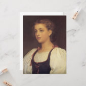 Biondina (by Frederic Leighton) カード (正面/裏面インサイチュ)