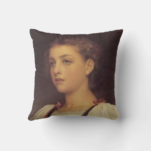 Biondina (by Frederic Leighton) クッション (裏面)