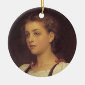 Biondina (by Frederic Leighton) セラミックオーナメント (正面)