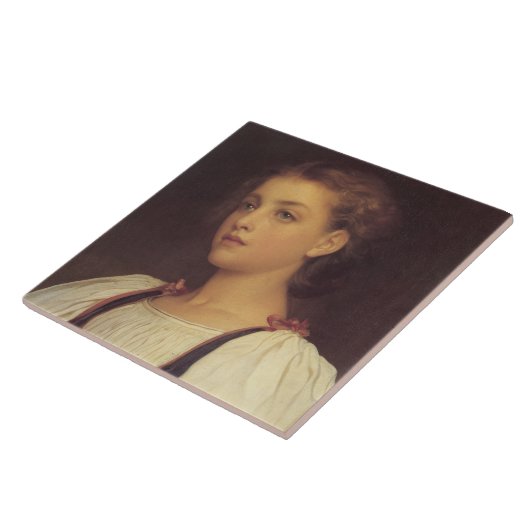 Biondina (by Frederic Leighton) タイル (側面)