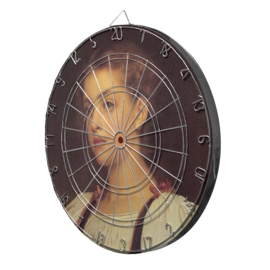 Biondina (by Frederic Leighton) ダーツボード (正面右)