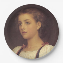 Biondina (by Frederic Leighton) ペーパープレート