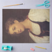 Biondina (by Frederic Leighton) 薄葉紙 (クラフト)