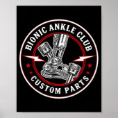 Bionic Ankle Replacement Recovery Bionic Ankle Sur ポスター (正面)