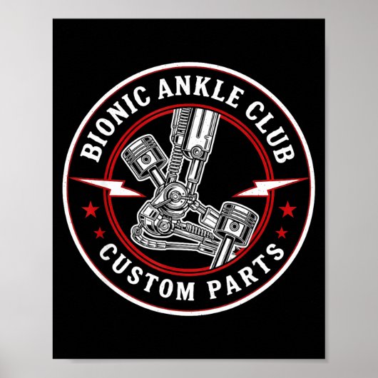 Bionic Ankle Replacement Recovery Bionic Ankle Sur ポスター (正面)