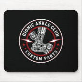 Bionic Ankle Replacement Recovery Bionic Ankle Sur マウスパッド (正面)