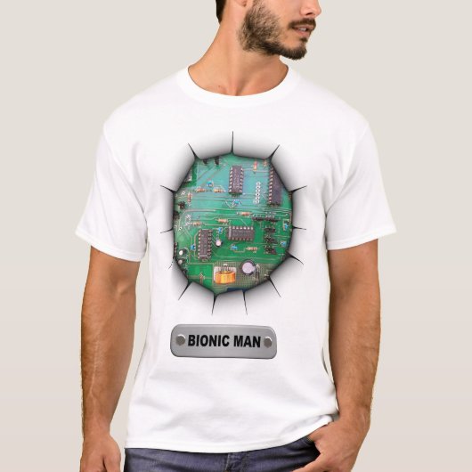 bionic man t-shirt tシャツ (正面)