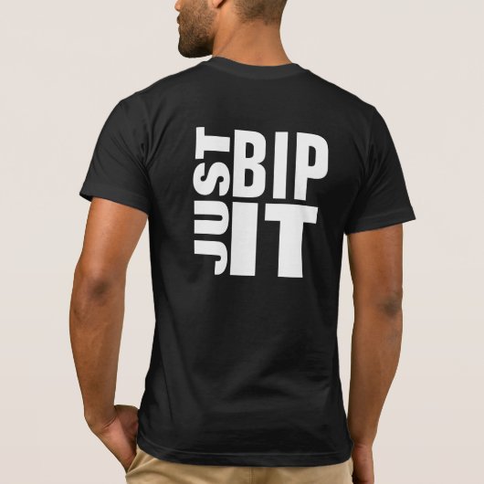 BIPそれEODのマスター Tシャツ (裏面)