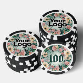 BIPIOC女性所有のビジネスオーナー企業のパーティー ポーカーチップ (積み重ね)