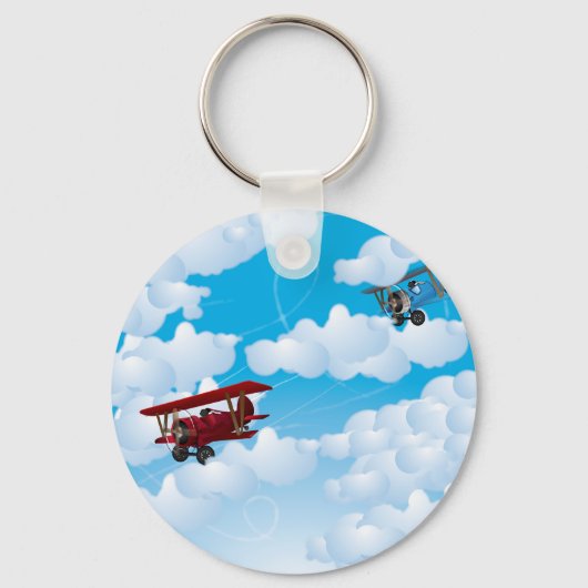 BiPlane's キーホルダー (正面)