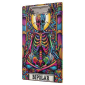 Bipolar Skeleton Tarot – Dark Gothic Tarot Card クリップボード (左)