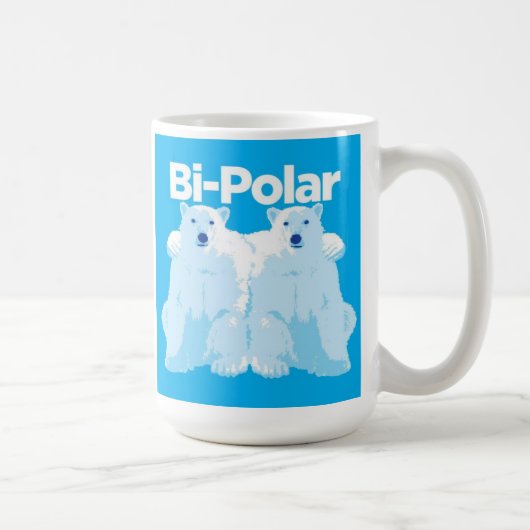 BiPolrのコーヒー・マグ コーヒーマグカップ (右)