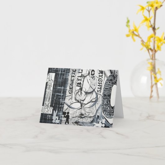 BIRの絵画#10カード カード (黄色い花)