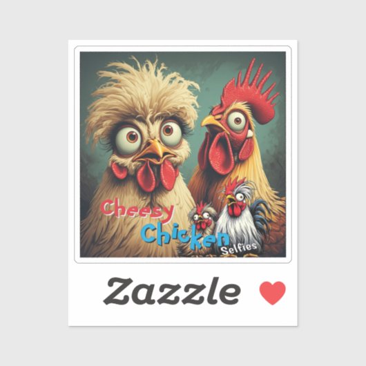 “Birb Energy” Mike & Mandy Selfie Vinyl シール (シート)