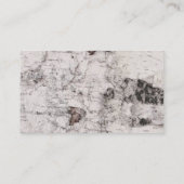 Birch bark pattern business card 名刺 (裏面)