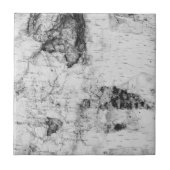 Birch bark pattern ceramic tile タイル (正面)