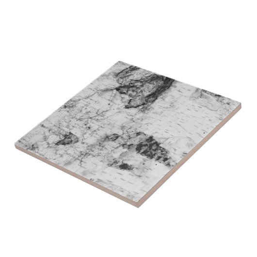 Birch bark pattern ceramic tile タイル (側面)