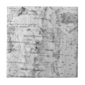 Birch bark pattern ceramic tile タイル (正面)