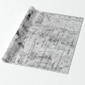 Birch bark pattern wrapping paper ラッピングペーパー (アンロールド)