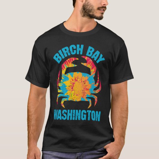 BIRCH BAY Washington State Dungeness Crab Pacific Tシャツ (正面)