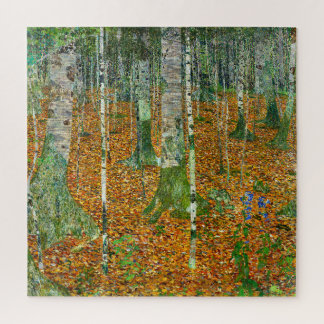 Birch Forest by Gustav Klimt ジグソーパズル