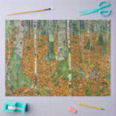 Birch Forest by Gustav Klimt 薄葉紙 (クラフト)