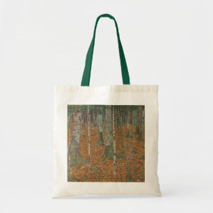 Birch Forest by Gustav Klimt, Vintage Art Nouveau トートバッグ