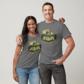 Birch Lake State Recreation Site Alaska Retro Badg Tシャツ (ユニセックス)