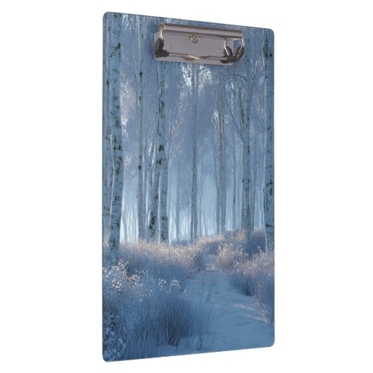 Birch Radiant Snow Forest クリップボード (右)