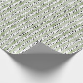 Birch Tree Art Pattern ラッピングペーパー (角)