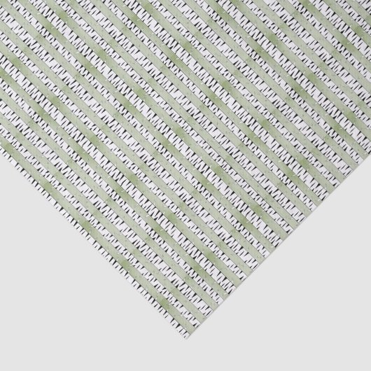 Birch Tree Art Pattern 薄葉紙 (詳細)