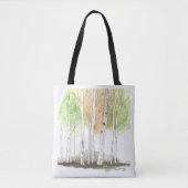 birch tree bag トートバッグ (正面)