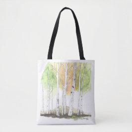birch tree bag トートバッグ
