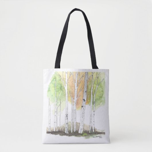 birch tree bag トートバッグ (正面)