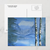 Birch Tree Postcard (horizontal) ポストカード (正面/裏面)