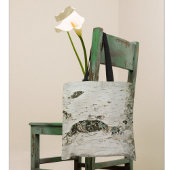 Birch Tree Trunk Nature Forest Natural トートバッグ