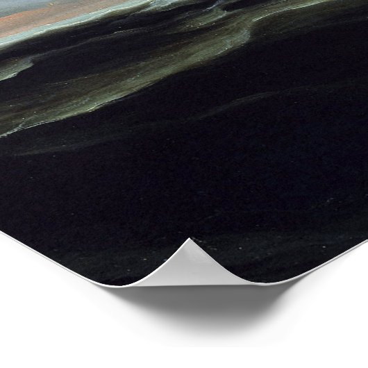 Birch Tripoli Enterprise Ship Painting ポスター (角)