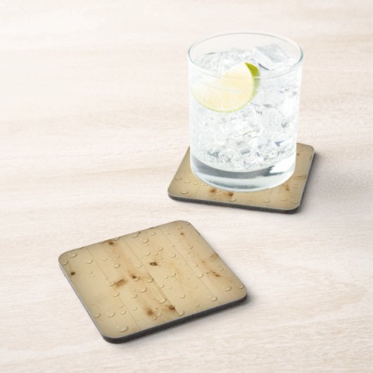 Birch Wood Cork Coaster コースター (右側)