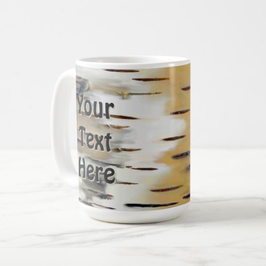 Birchbark コーヒーマグカップ (正面左)