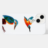 BIrdアートツーキングフィッシャーズ Case-Mate iPhoneケース (裏面 (横))
