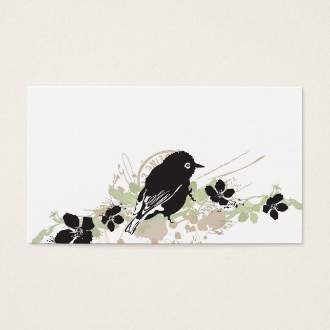 Birdプロファイルカード (正面)