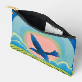 Bird アクセサリーポーチ (見開き)