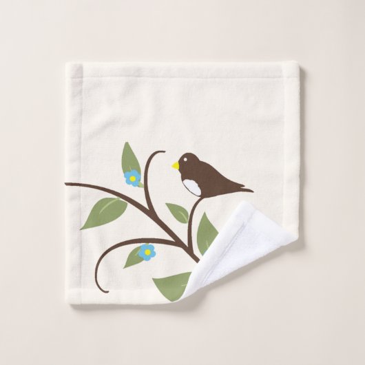 Bird ウォッシュタオル (ウォッシュタオル)