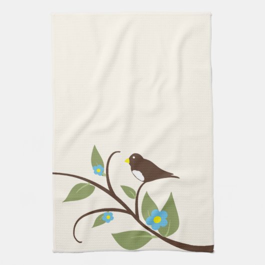 Bird キッチンタオル (縦)