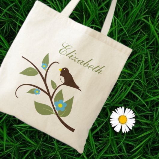 Bird トートバッグ