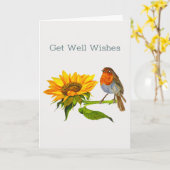 Bird and Sunflower CheeryがWell Cardを獲得 カード (黄色い花)